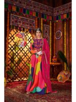 Multy Color Muslin Lehenga Choli