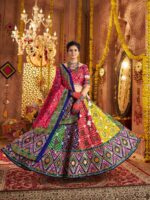 Multy Color Organic Cotton Lehenga Choli