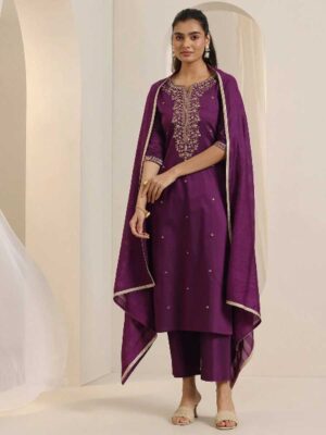 Piurple Color Salwar Suit