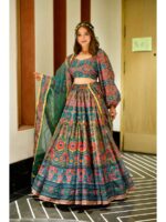 Blue Color Silk Lehenga Choli
