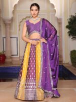 Multy Color Rangoli Silk Lehenga Choli