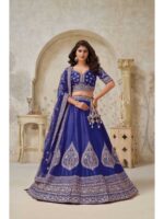 Blue Color Silk Lehenga Choli