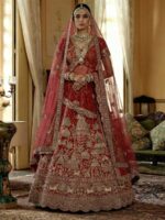Red Color Silk Lehenga Choli