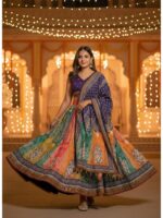 Multy Color Cotton Rayon Lehenga Choli