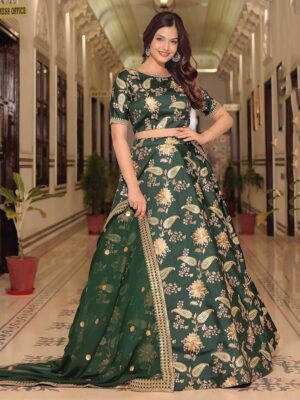 Purple Color Mulberry Silk Lehenga Choli