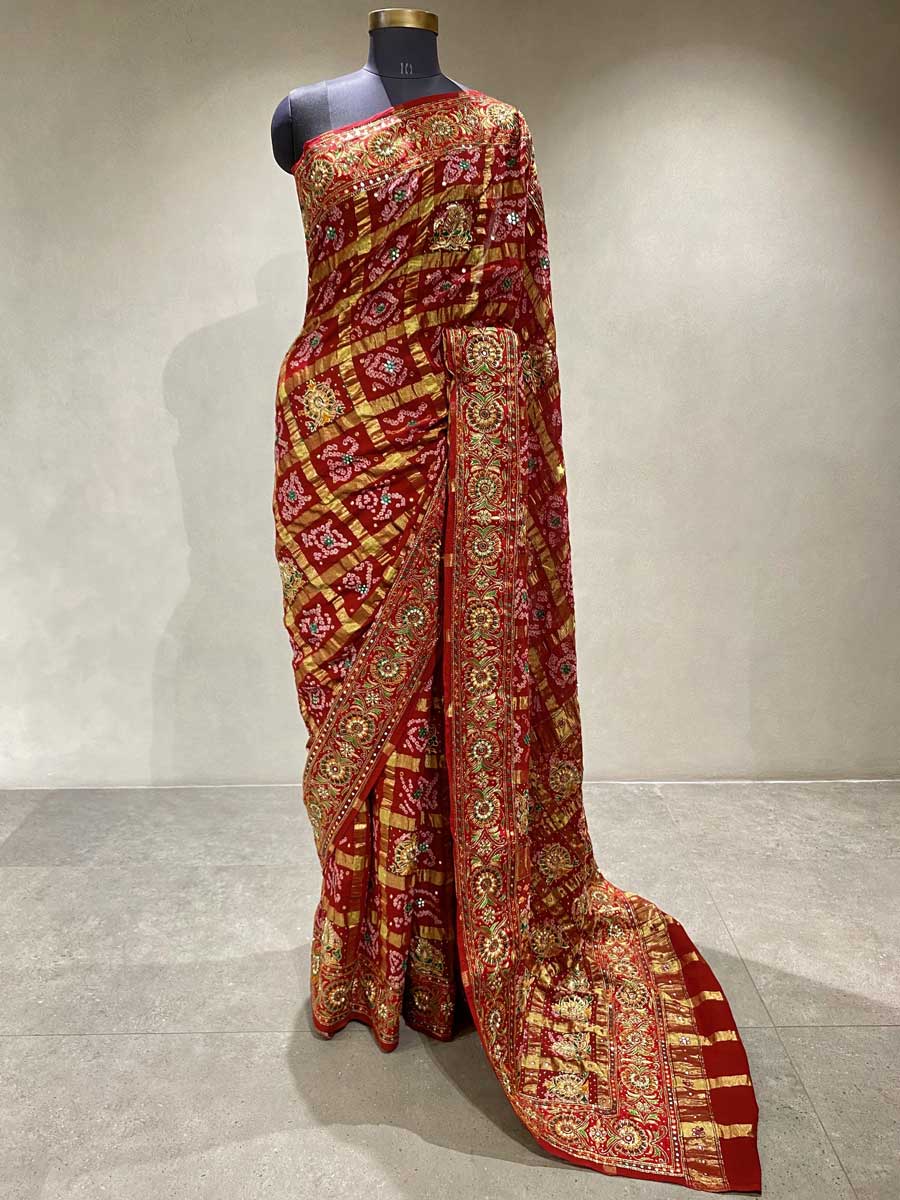 Buy Best Gharchola Saree Online Traditional Elegance Redefined